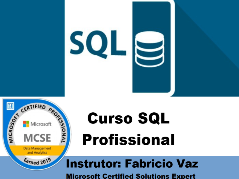 Curso DBA SQL Server Profissional + Linguagem T-SQL + Conceitos de BI Business Intelligence